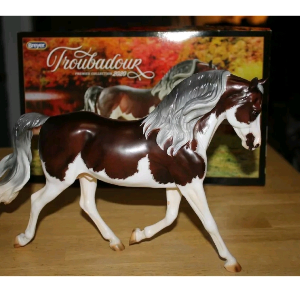 Breyer TROUBADOUR Premier Club 2020 3rd Release Silver Bay Splash Pinto NEW
